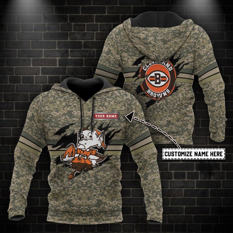 Cleveland Browns Personalized Hoodie