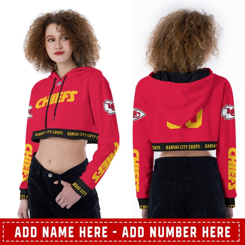 Kansas City Chiefs Crop Top