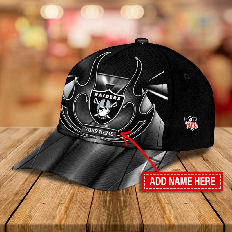Las Vegas Raiders Personalized Classic Cap