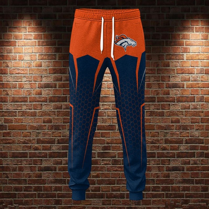 Denver Broncos Fan Gear Hoodie and Joggers