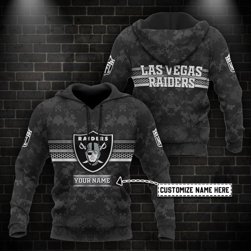 Las Vegas Raiders Personalized Hoodie