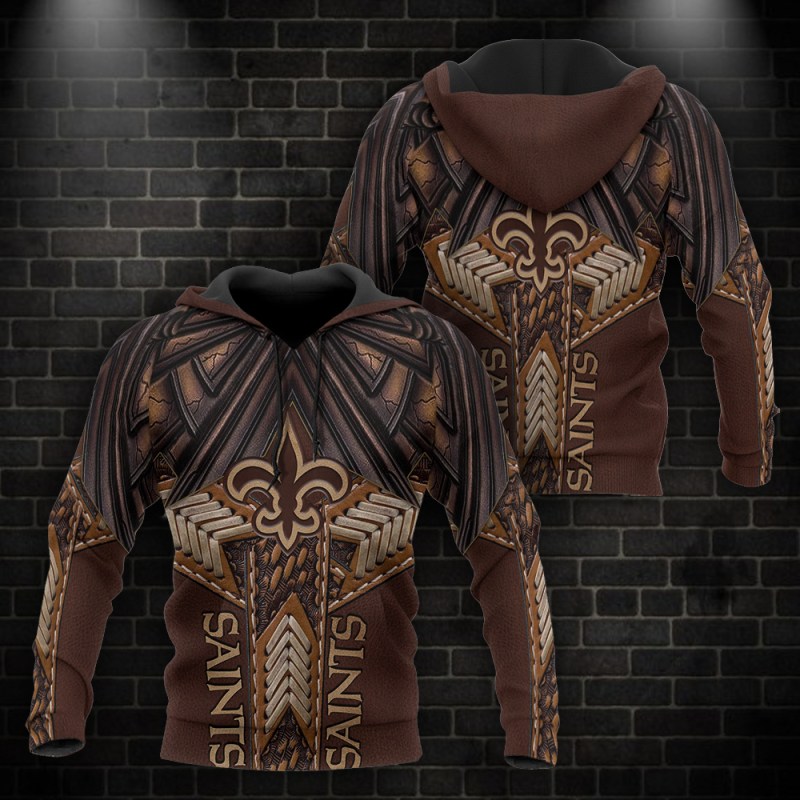 New Orleans Saints Hoodie Front View