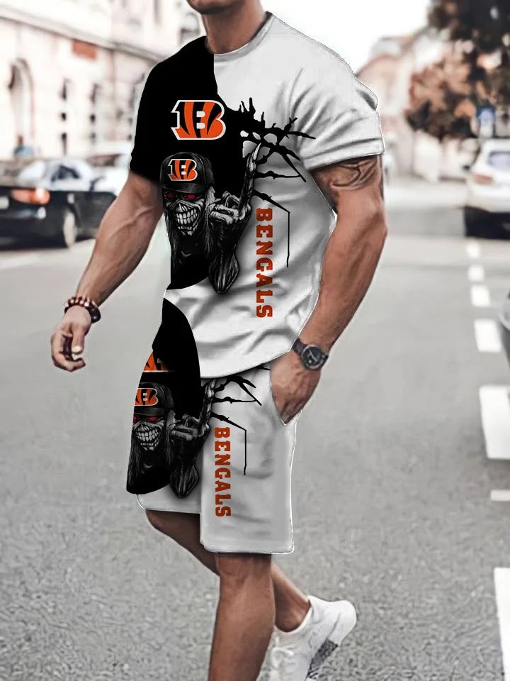 Cincinnati Bengals T-Shirt and Shorts