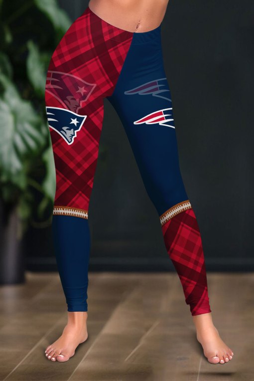 New England Patriots Leggings Back View