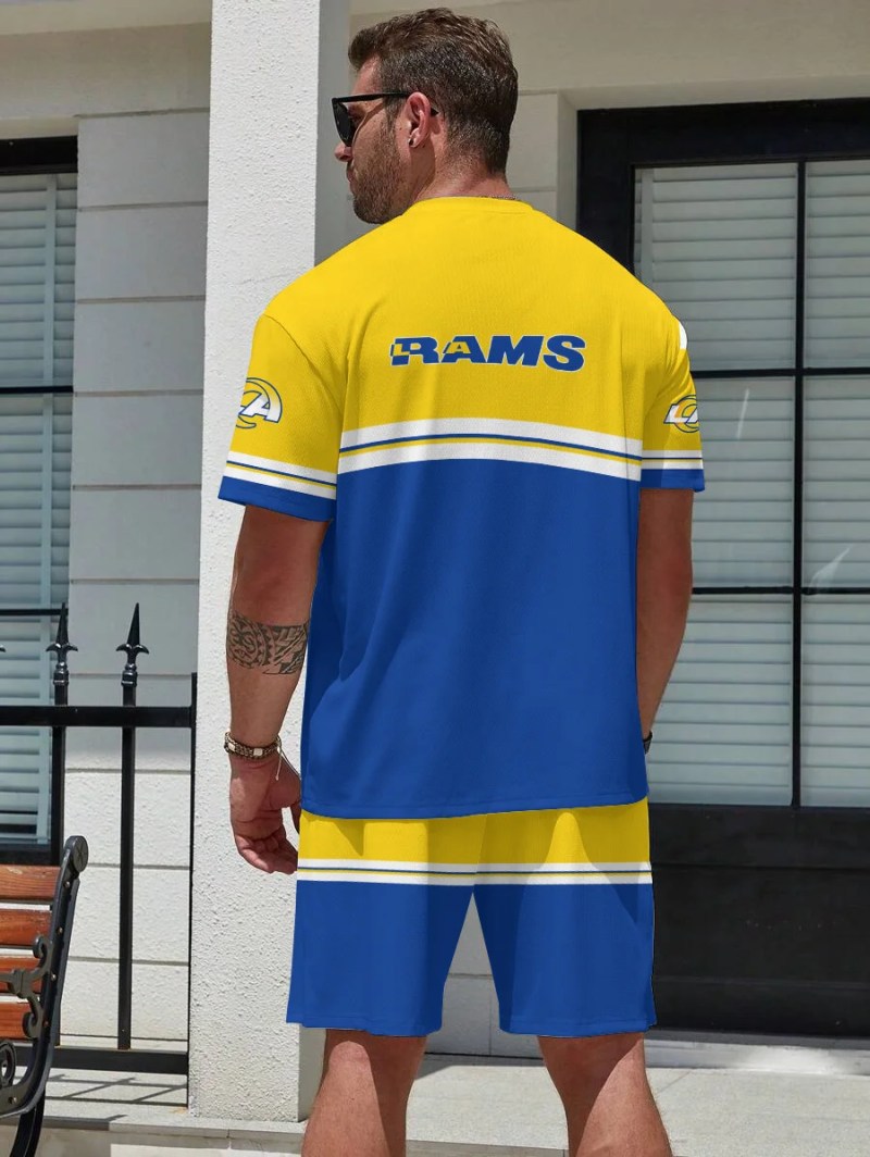 Los Angeles Chargers T-Shirt and Shorts