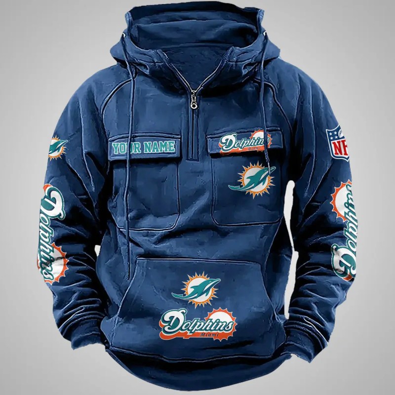 Miami Dolphins Hoodie Image 2