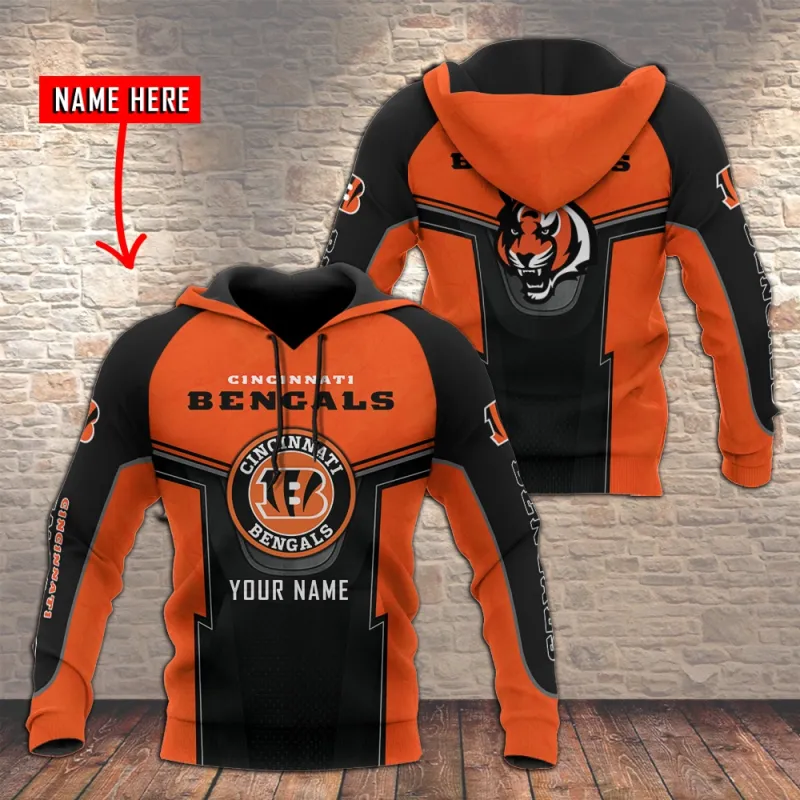Cincinnati Bengals Hoodie Design