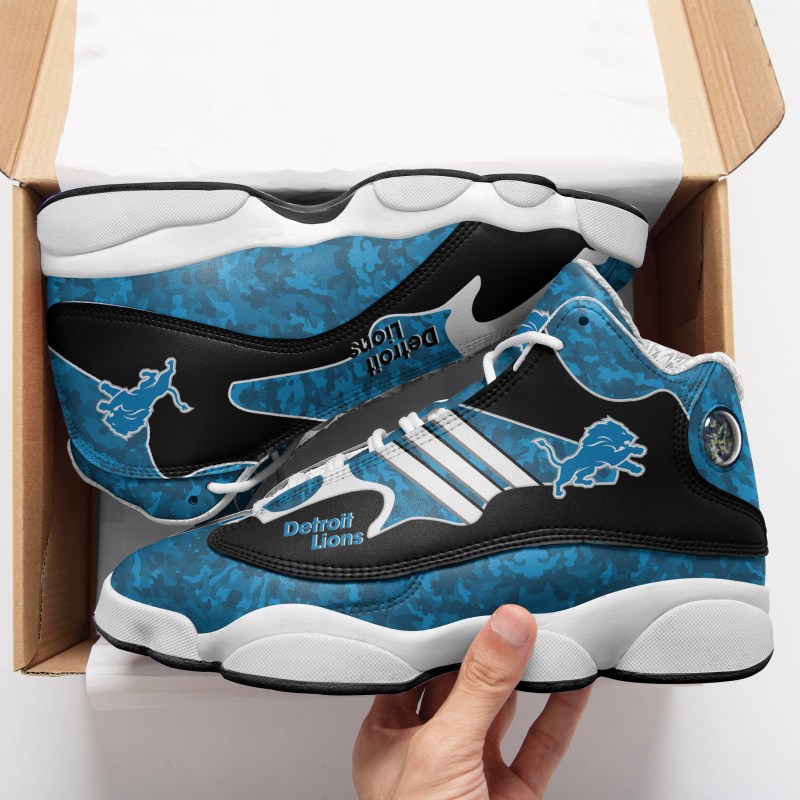 Detroit Lions AJD13 Sneakers View