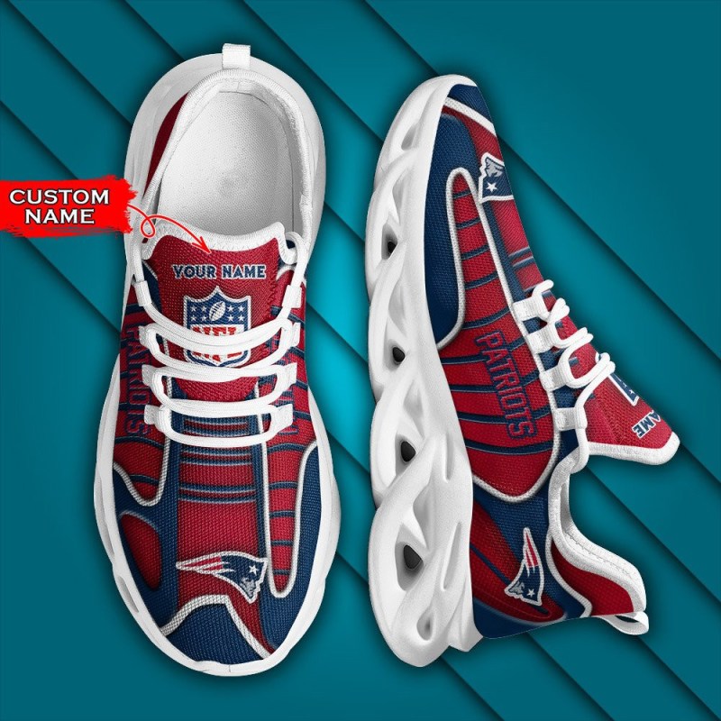 Comfortable New England Patriots Running Sneakers
