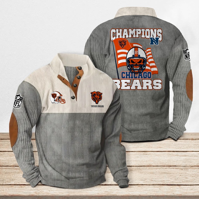 Chicago Bears Sweatshirt - MK Gray
