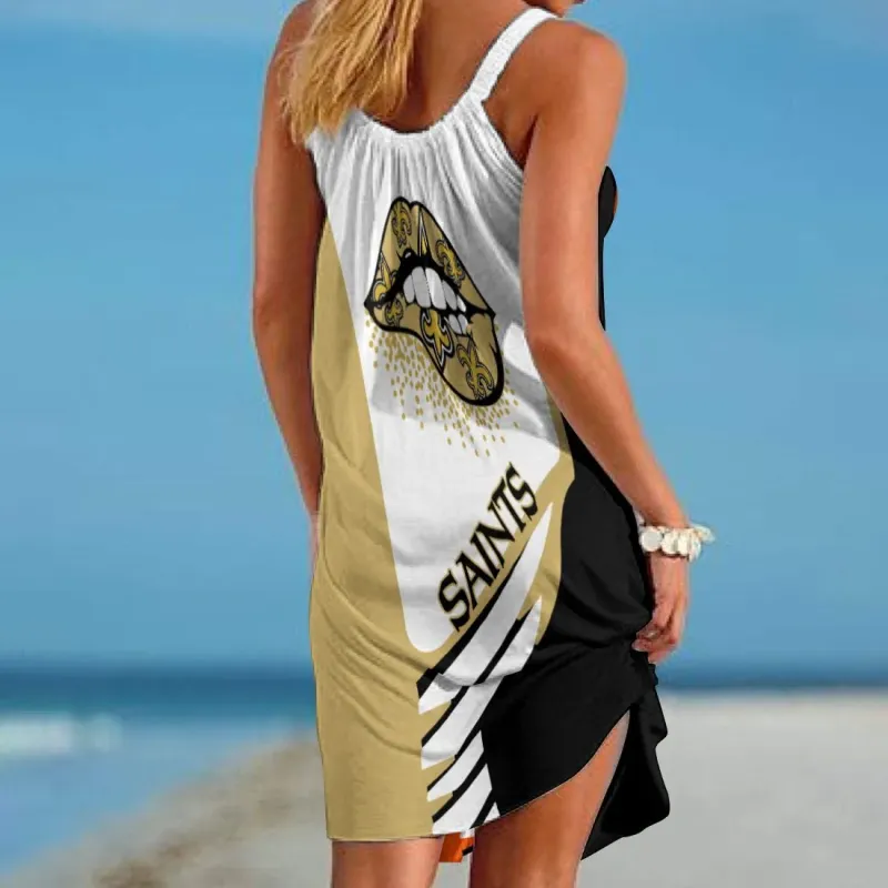 Stylish Design of New Orleans Saints Beach Dress