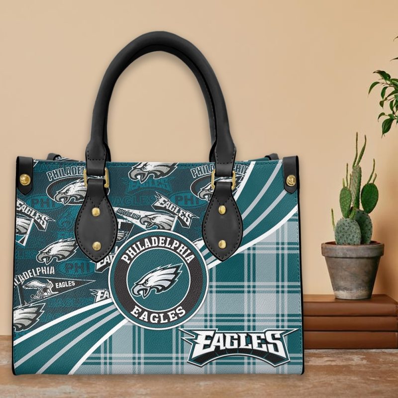 Philadelphia Eagles Leather Hand Bag 2