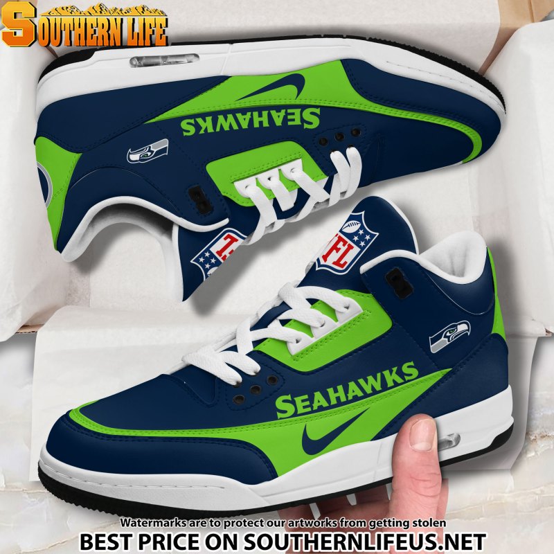 Seattle Seahawks Football Shoes