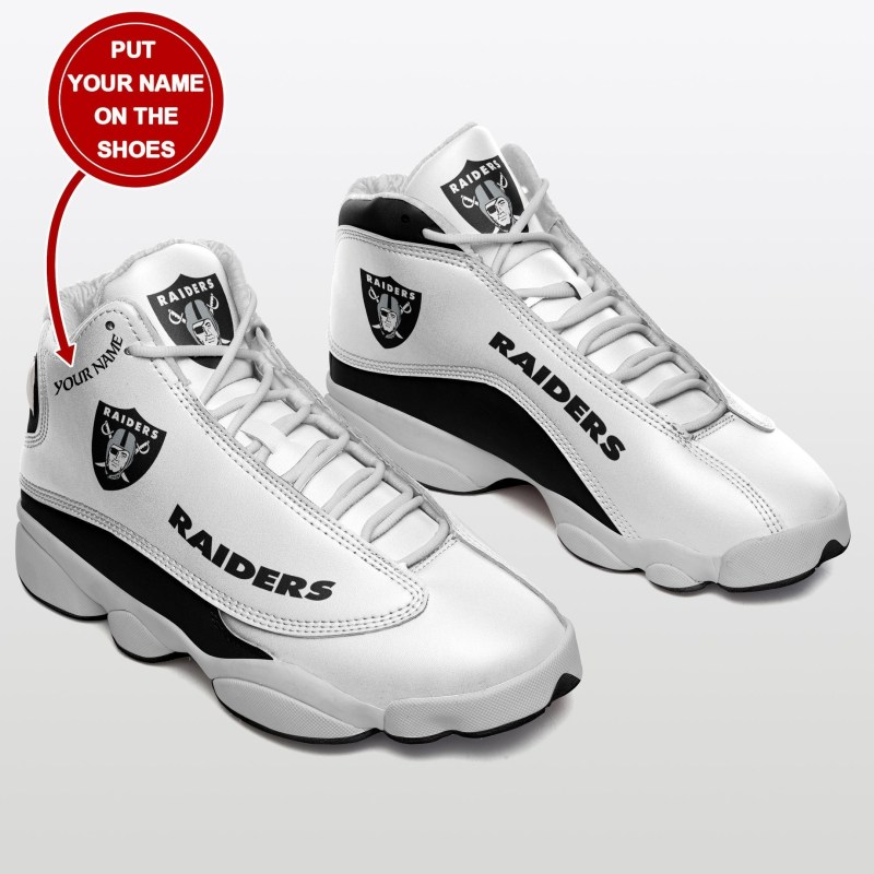 Las Vegas Raiders Personalized Sneakers