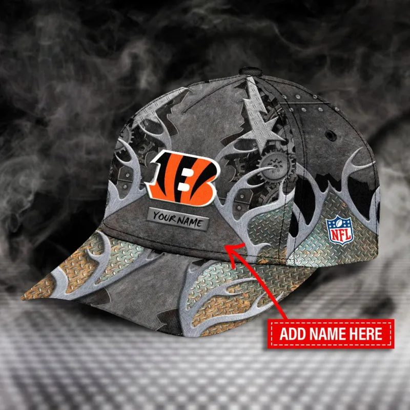 Cincinnati Bengals Personalized Classic Cap