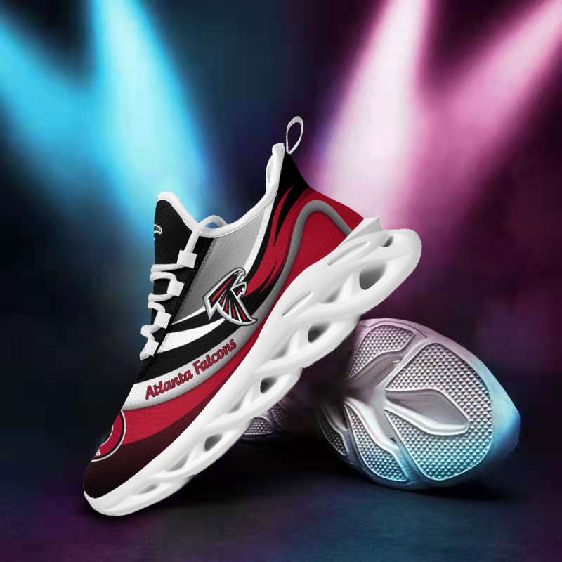 Atlanta Falcons Yezy Running Sneakers Close Up