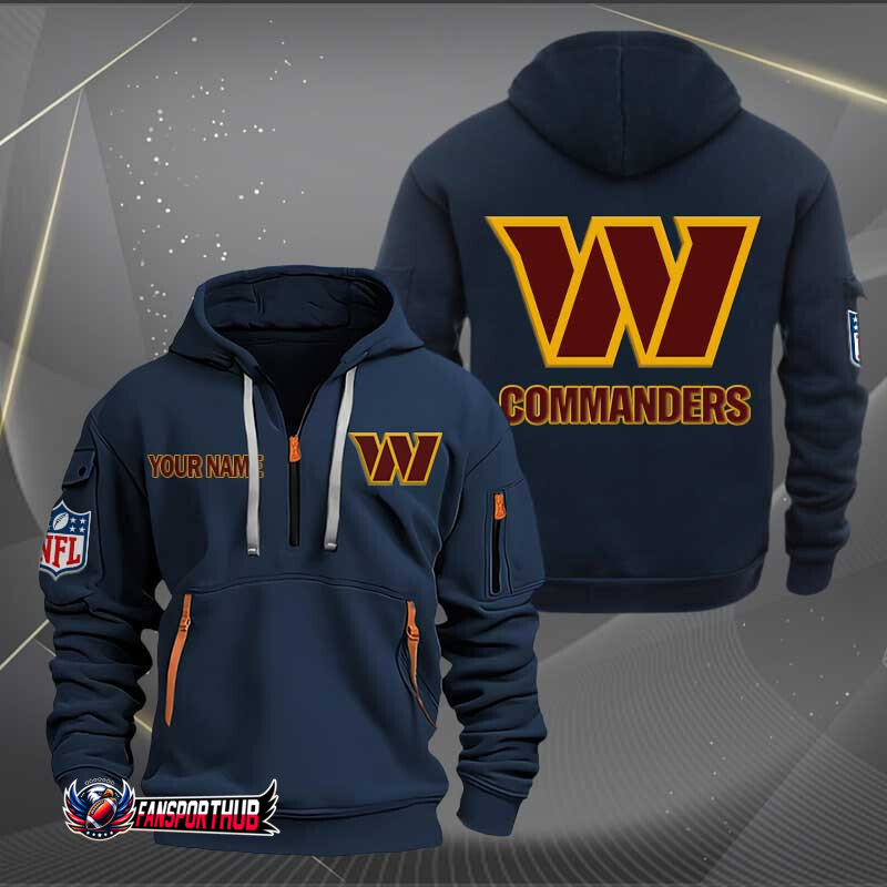 Washington Commanders Hoodie Design