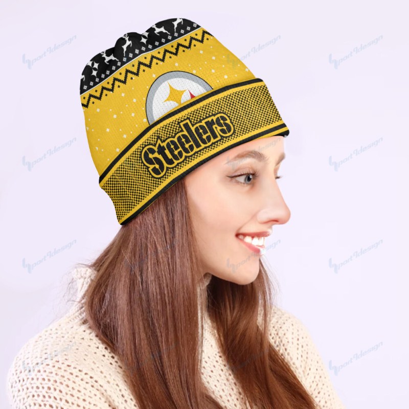 Pittsburgh Steelers Wool Beanie 4