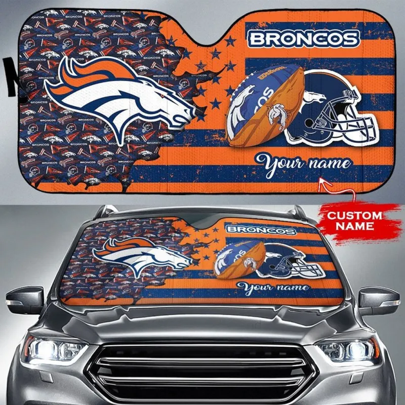 Denver Broncos Auto Sun Shade