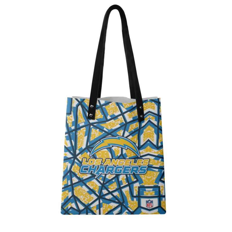 Los Angeles Chargers PU Tote Bag