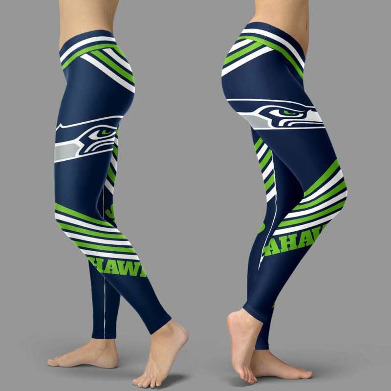 Seattle Seahawks Leggings Front View