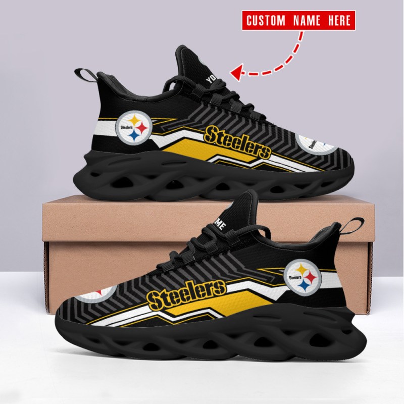 Pittsburgh Steelers Personalized Yezy Running Sneakers