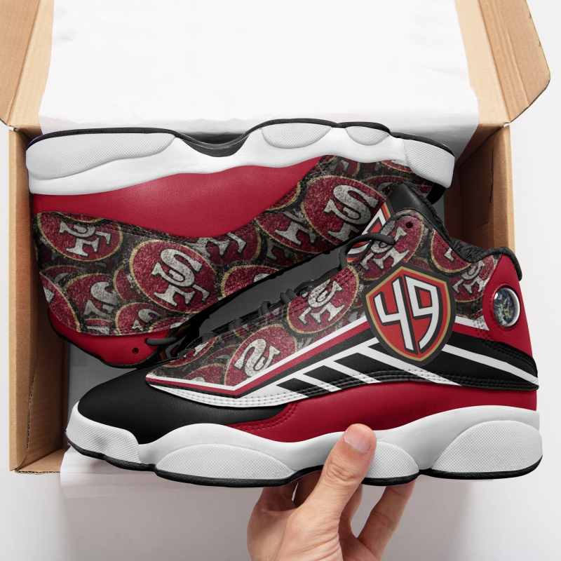 San Francisco 49ers Air JD13 Sneakers