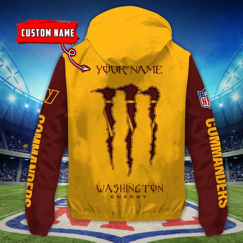 Washington Commanders Outdoor Jacket Side