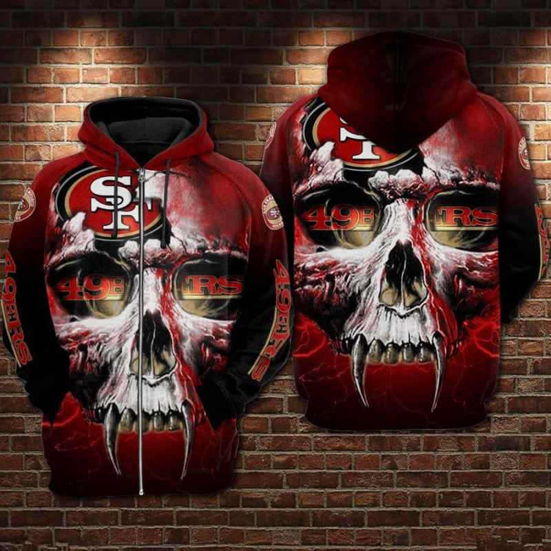 San Francisco 49ers Limited Hoodie Back View