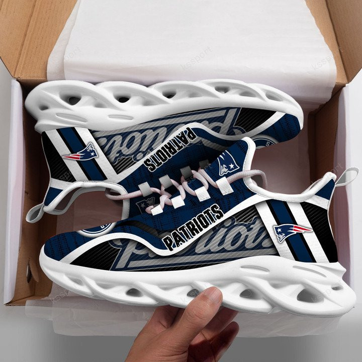 New England Patriots Yezy Running Sneakers