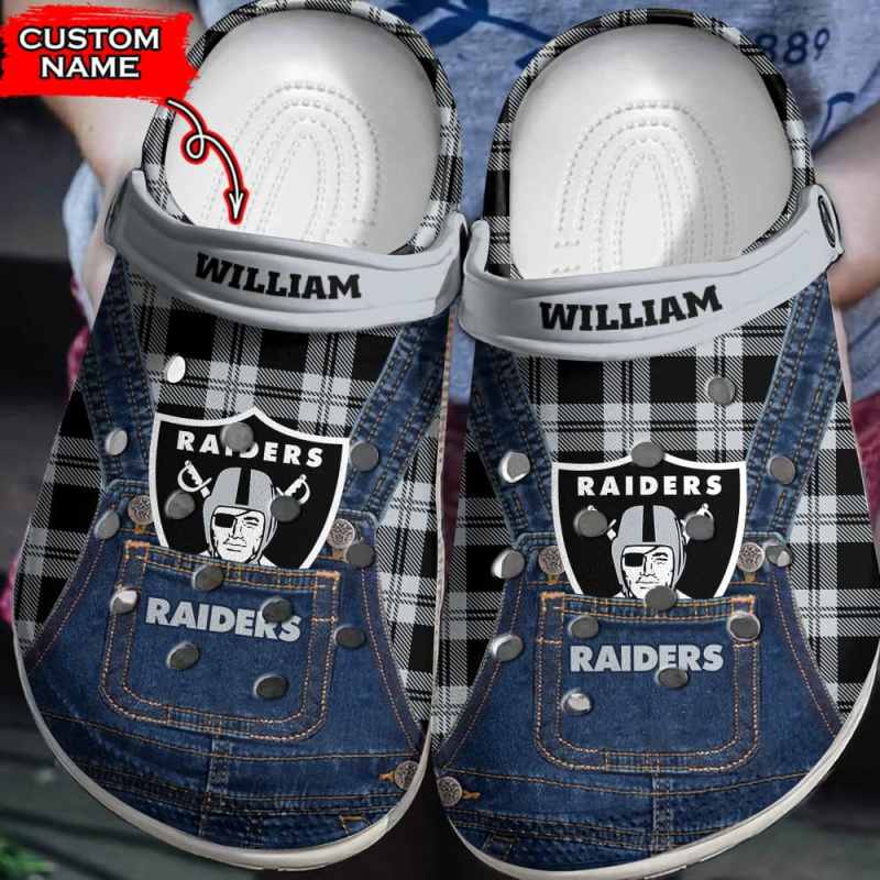Las Vegas Raiders Clog