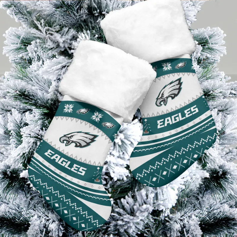 Philadelphia Eagles Christmas Socks