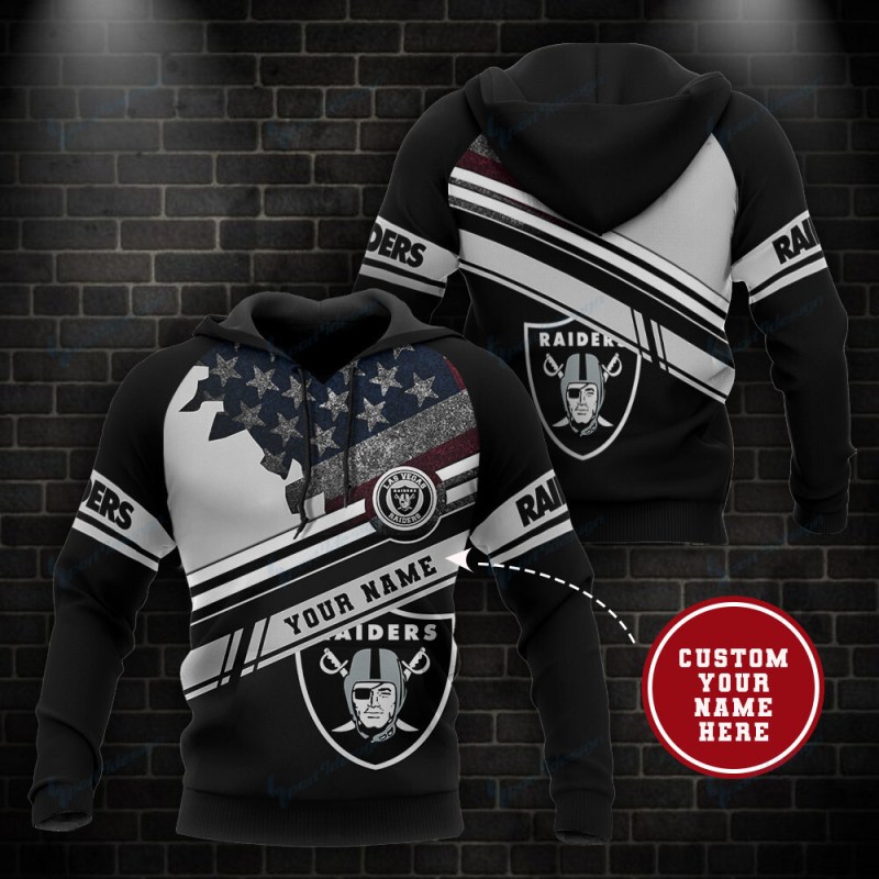Las Vegas Raiders Personalized Hoodie