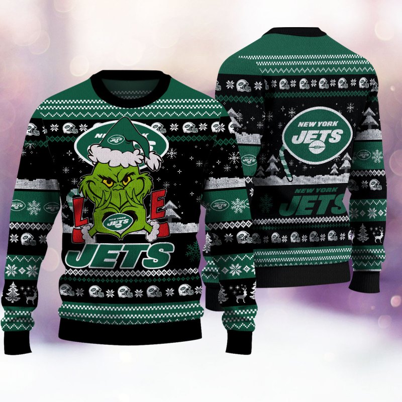 New York Jets Christmas Sweater