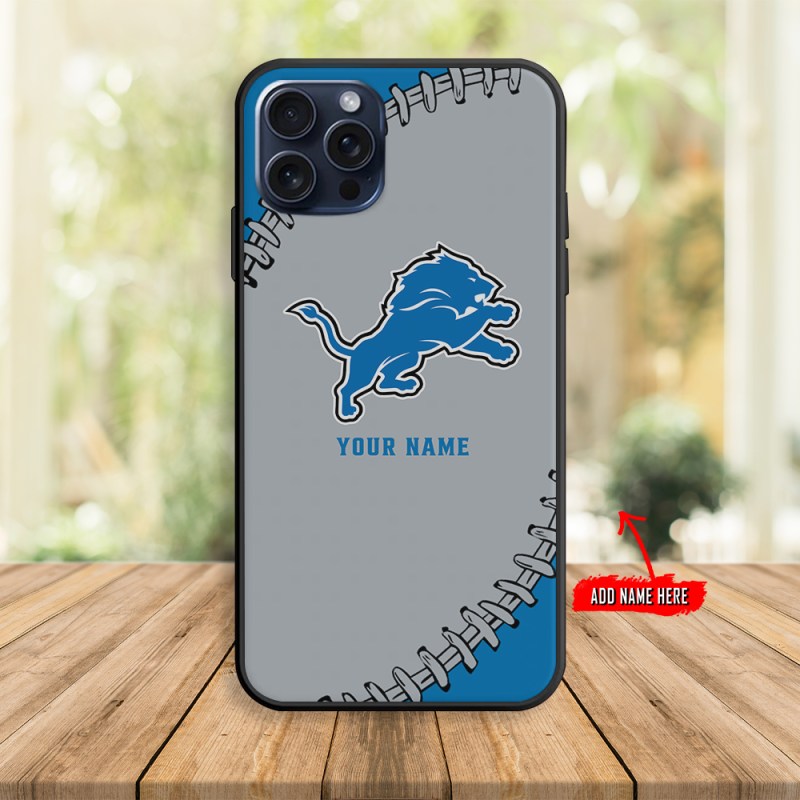 Detroit Lions Personalized Phone Case