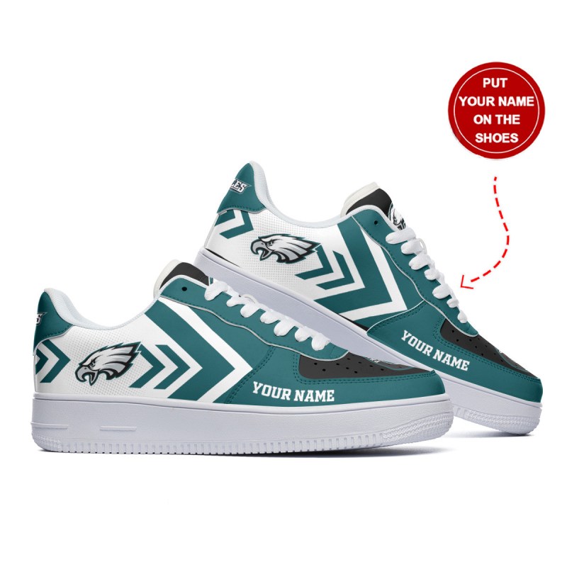 Philadelphia Eagles Personalized AF1 Shoes