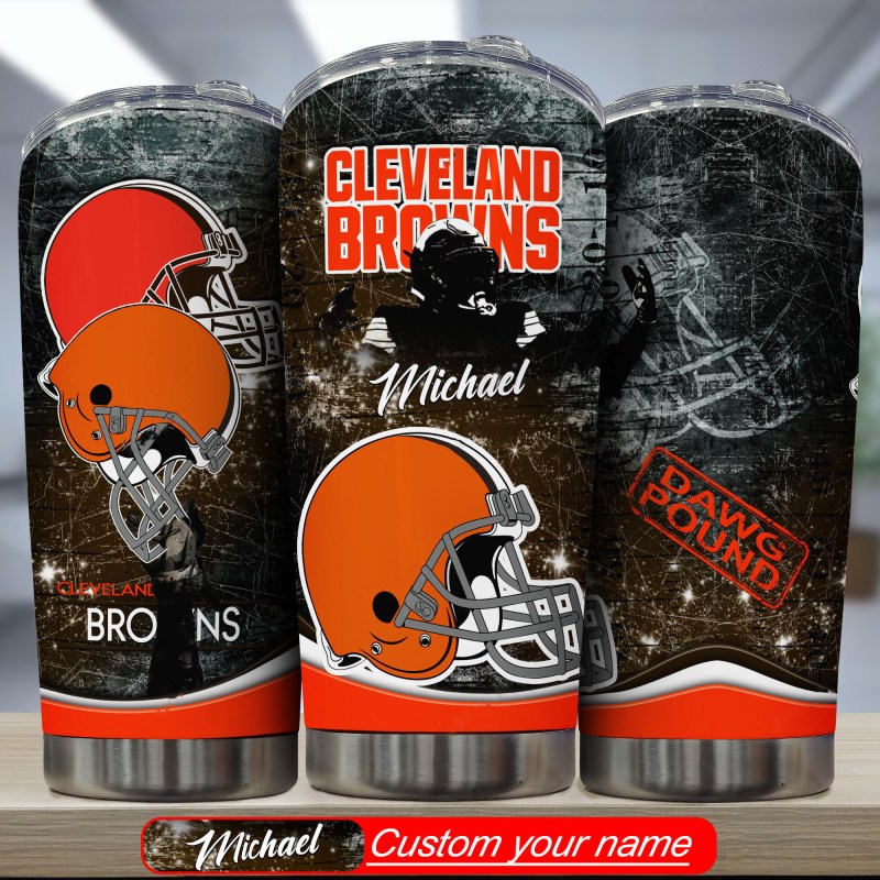 Cleveland Browns Personalized Tumbler