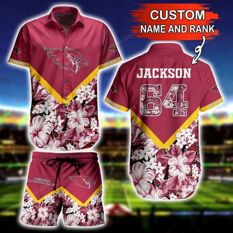 Arizona Cardinals Personalized Shirt and Shorts