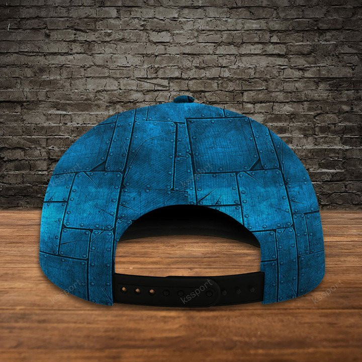 Detroit Lions Personalized Classic Cap Detail