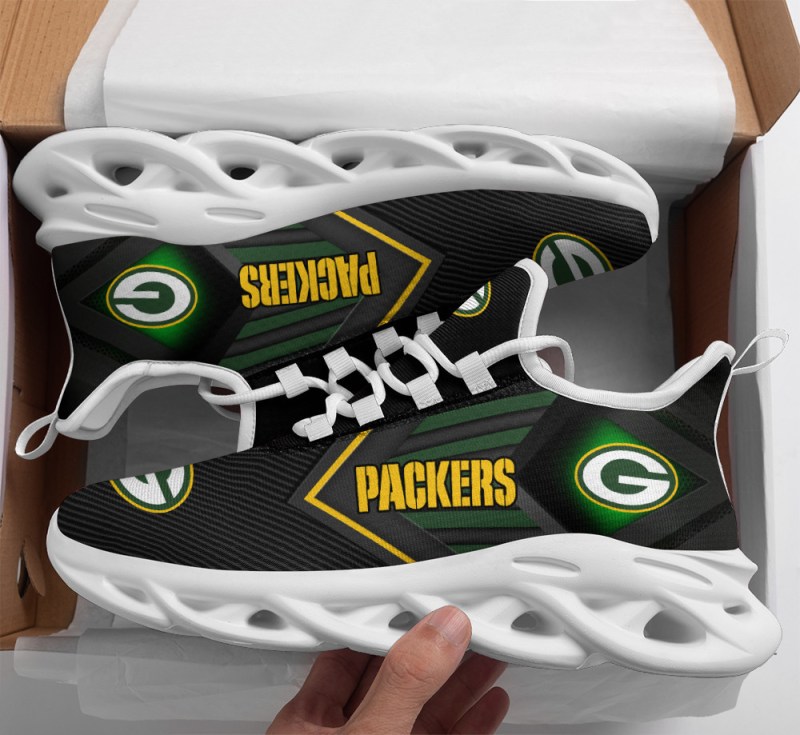 Green Bay Packers Yezy Running Sneakers