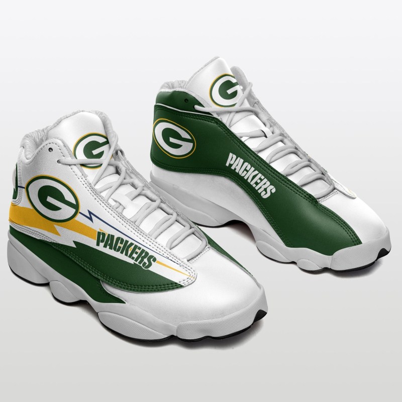 Green Bay Packers Sneakers - Side View