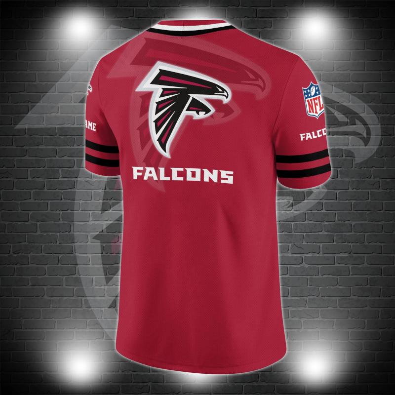 Atlanta Falcons Personalized V-neck Football Jersey Image 3