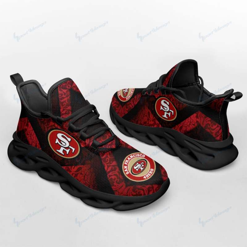 San Francisco 49ers Yezy Running Sneakers Lifestyle