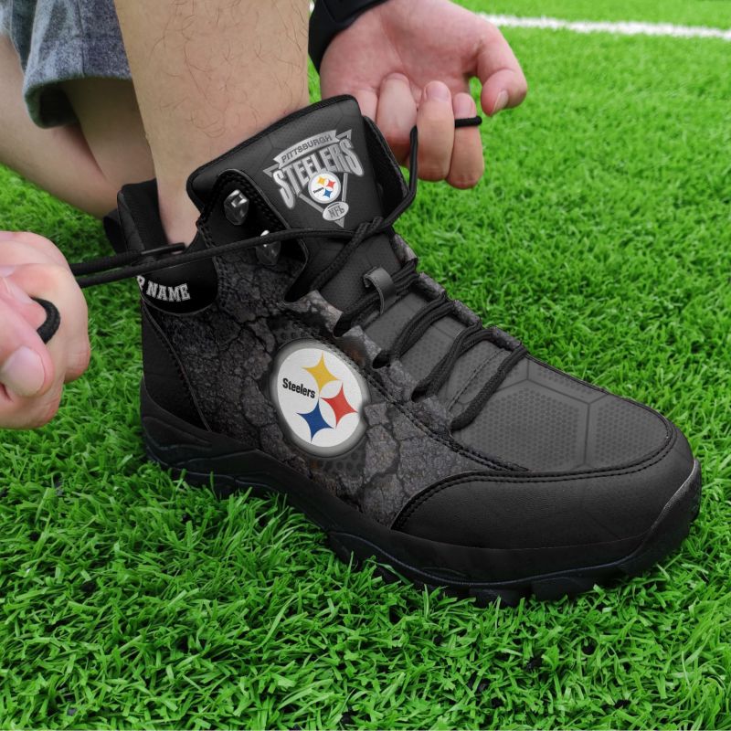 Pittsburgh Steelers Personalized Hiking Shoes