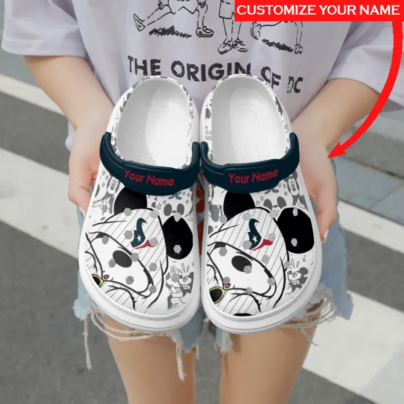 Houston Texans Personalized Clog
