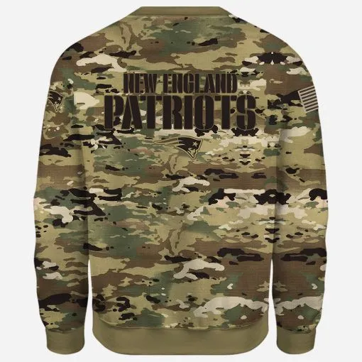 New England Patriots Personalized Sweater Details