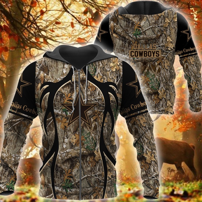 Dallas Cowboys All Over Print Hoodie Sweatshirt