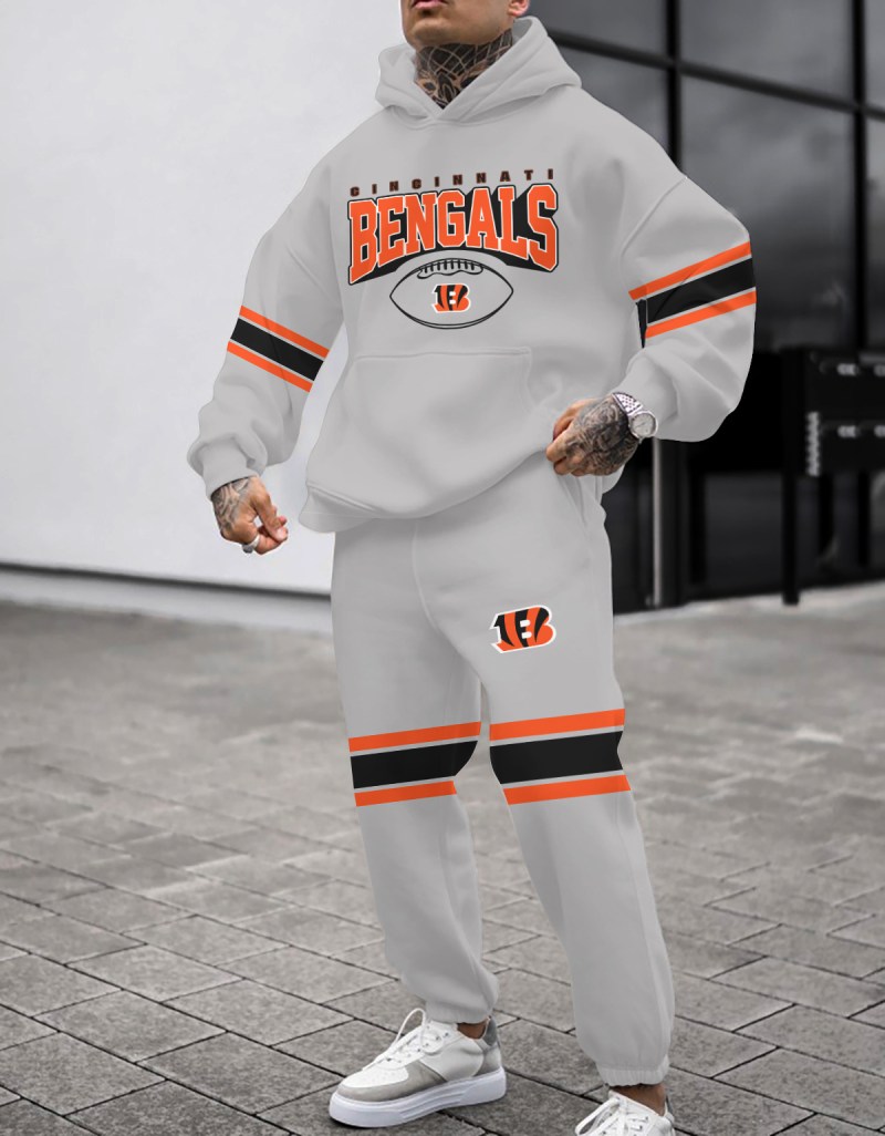 Cincinnati Bengals Hoodie and Sweatpants Set