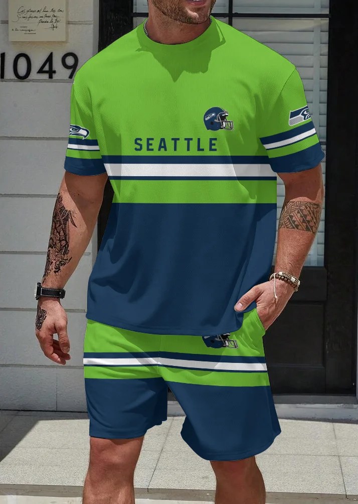 Seattle Seahawks T-shirt and Shorts