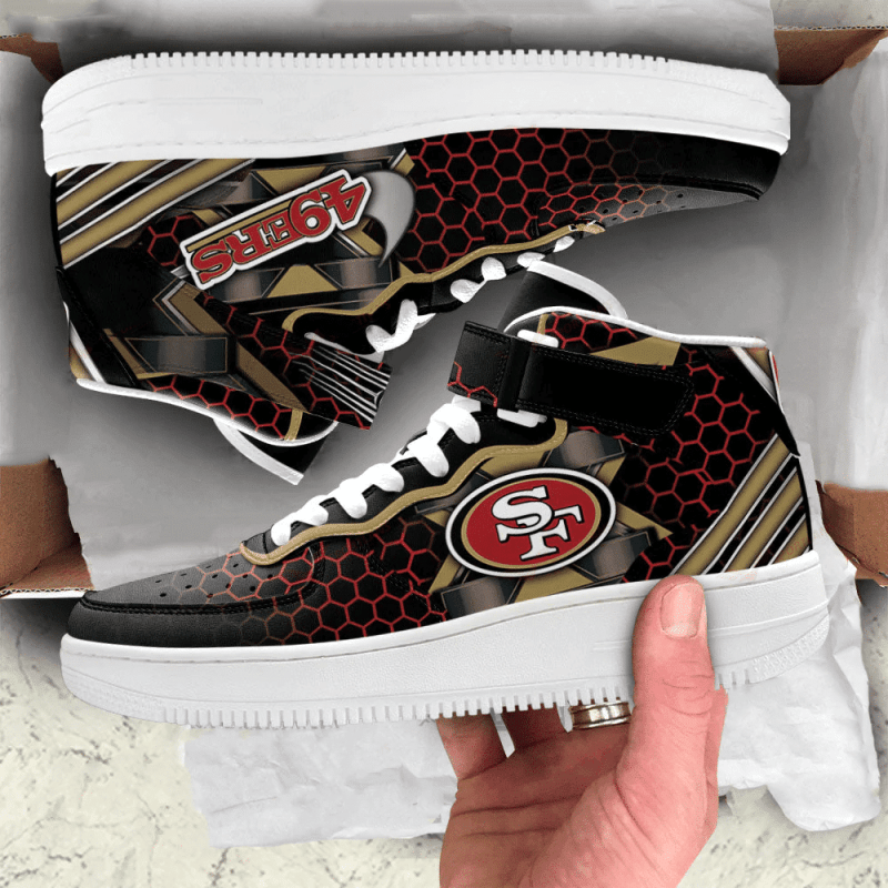 San Francisco 49ers High AF1 Sneakers
